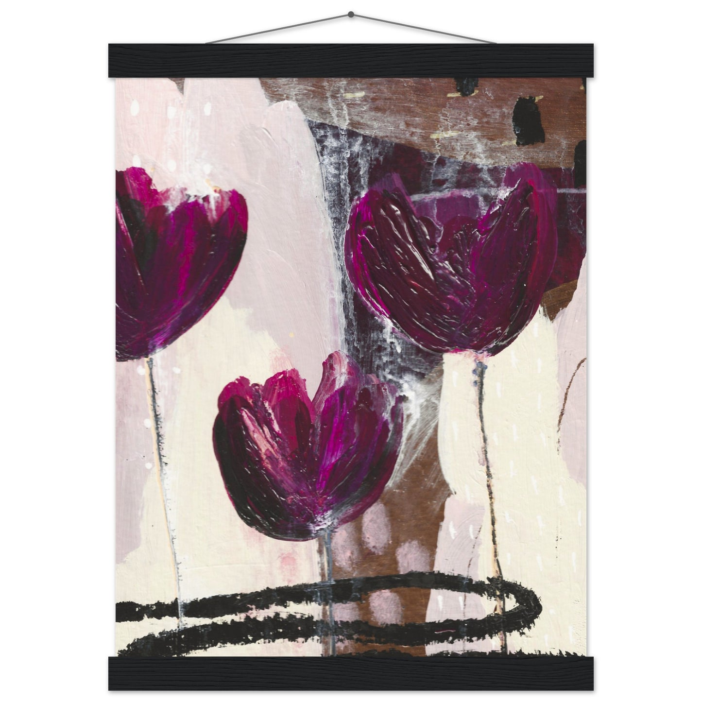 Desert Rose Museum-Quality Matte Paper Poster with Hanger