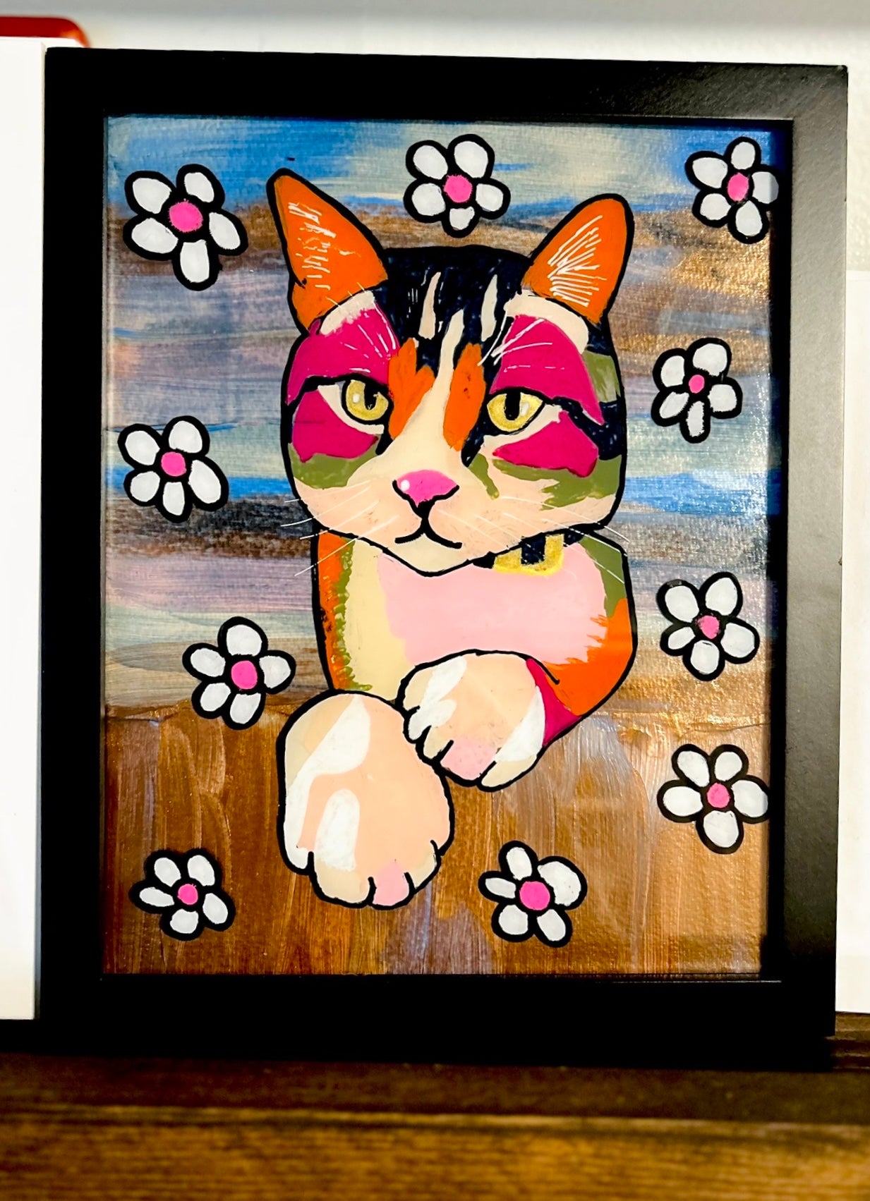 Custom Colorful Pet Portrait