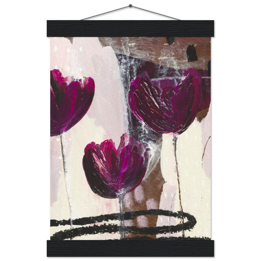 Desert Rose Museum-Quality Matte Paper Poster with Hanger